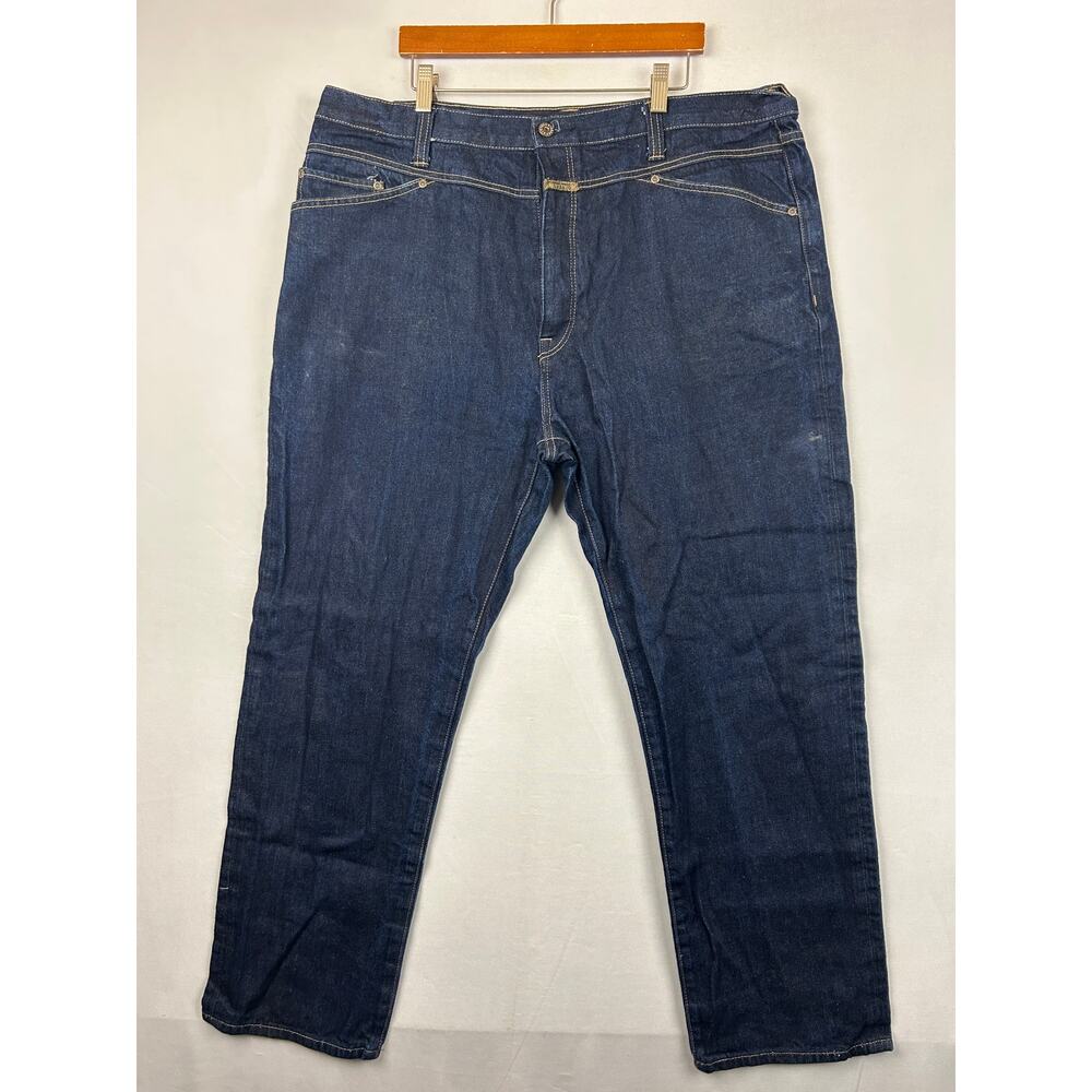 Marithe Francois Girbaud Blue X Button Regular Fit Blue Jeans Men's Size 40x31
